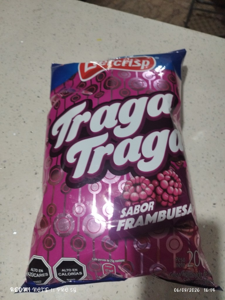 Traga traga 200g frambuesa