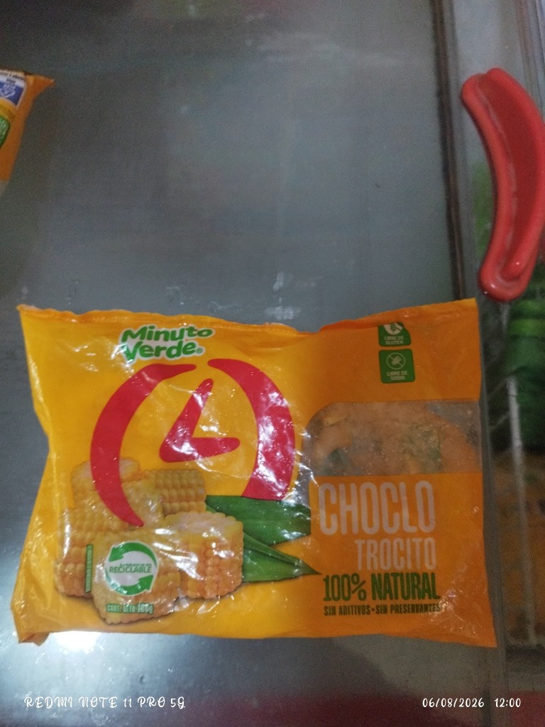 Minuto Verde Choclo trocito