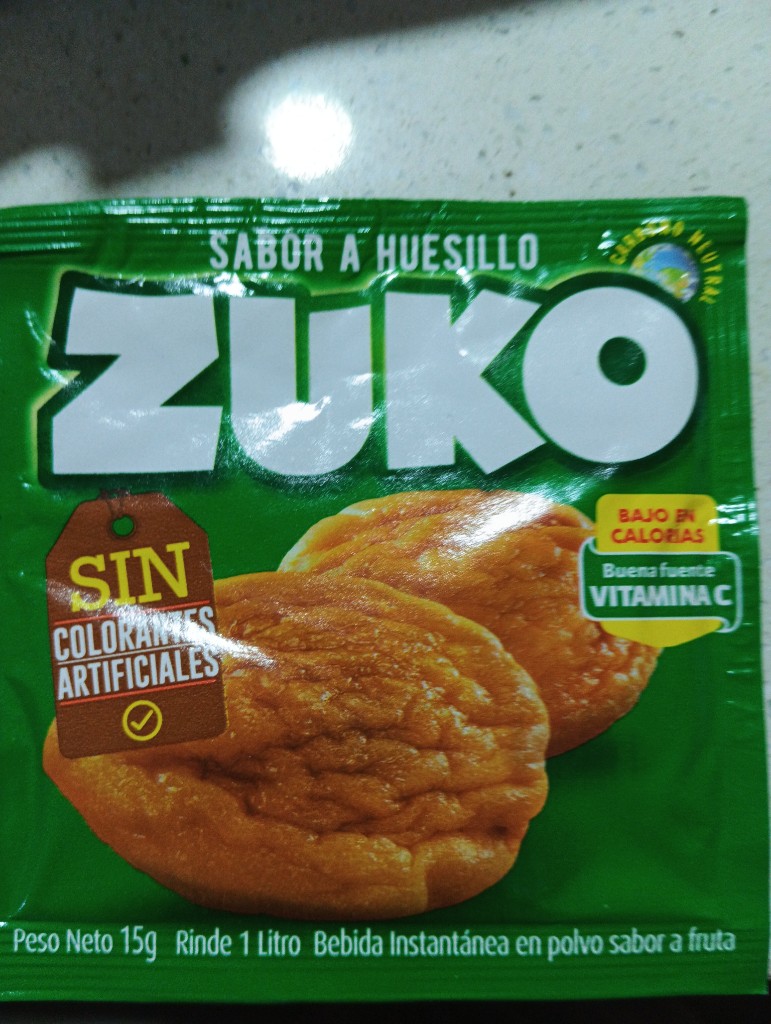 Zuko sabor a huesillo