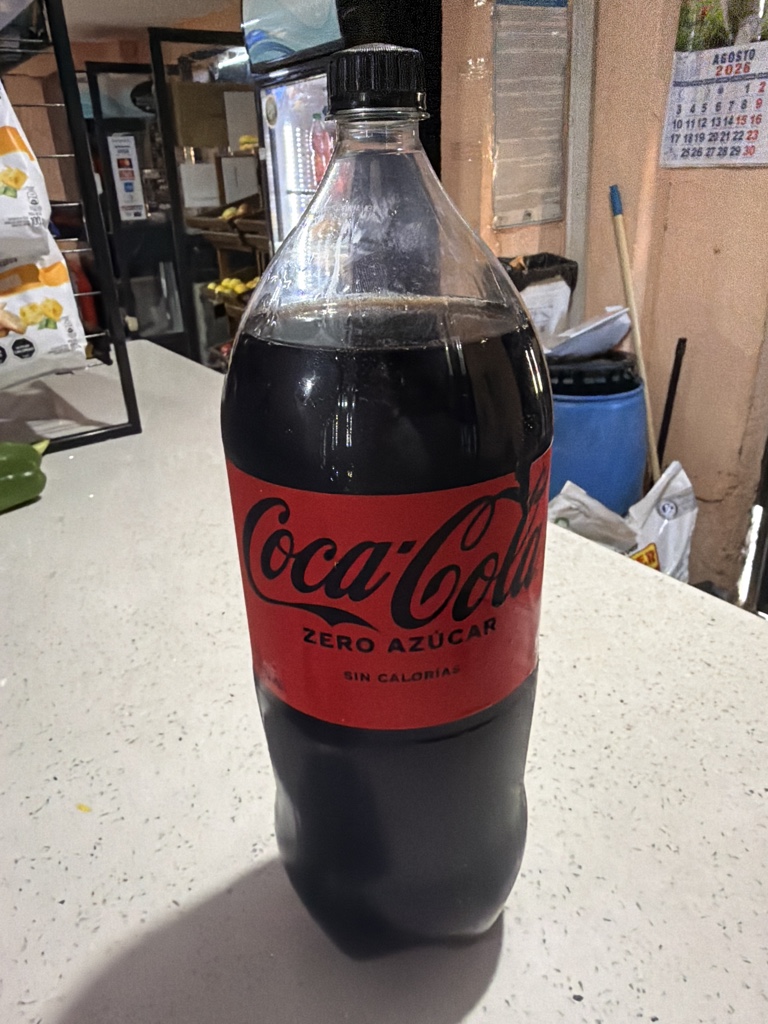 Coca cola zero 3L Desechable