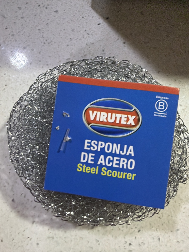 Esponja de acero
