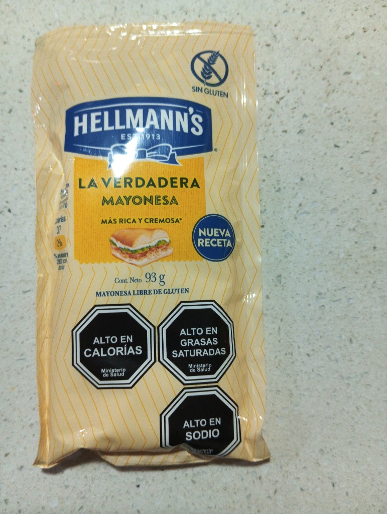 Hellmann's mayonesa 93g