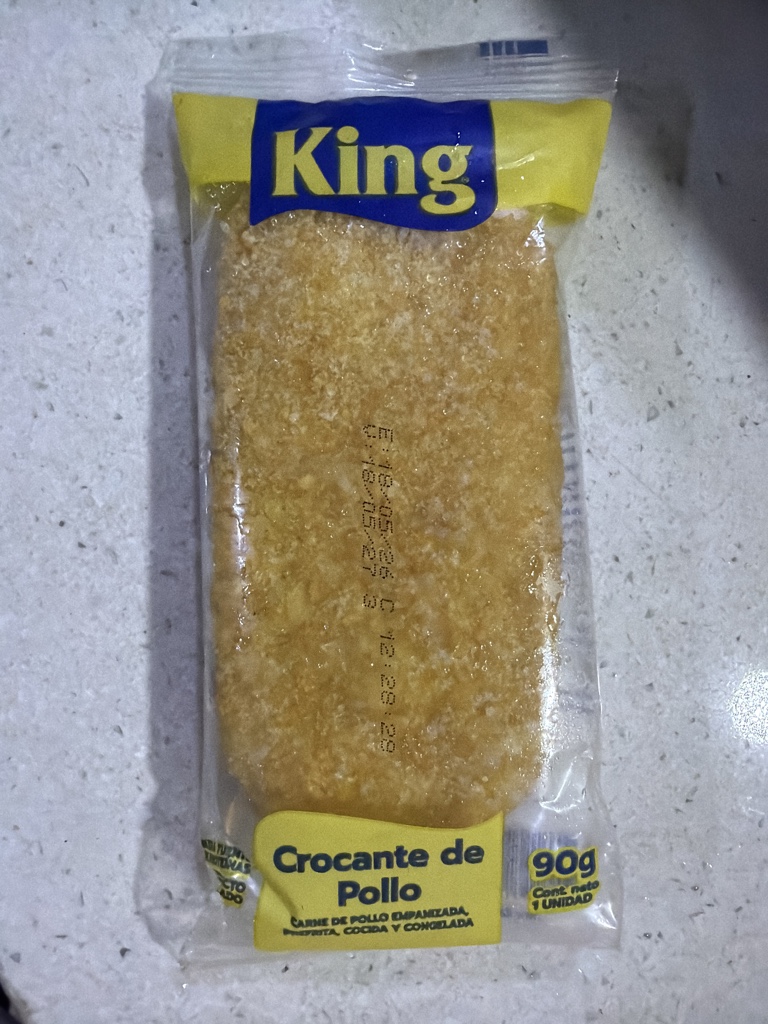 Crocante de pollo 90g KING
