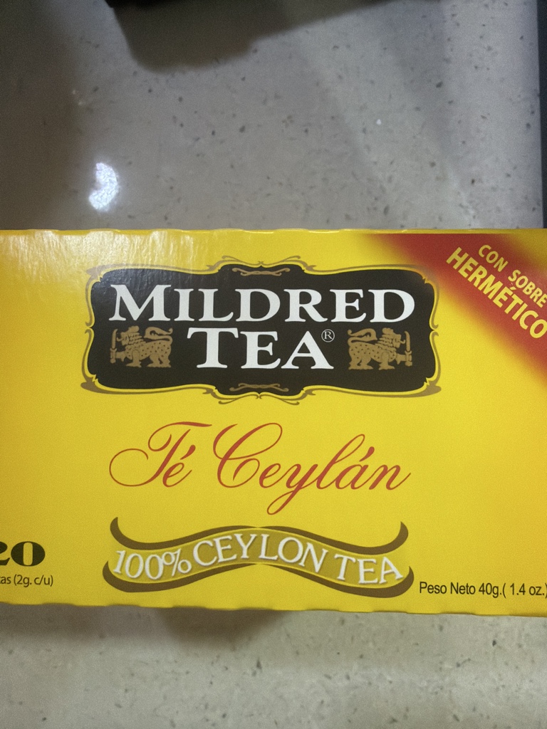 Te Mildred TEA 20b