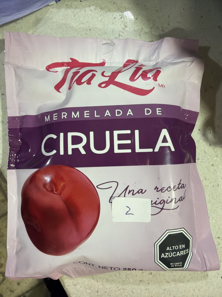 Mermelada Ciruela TÍA LIA 250g
