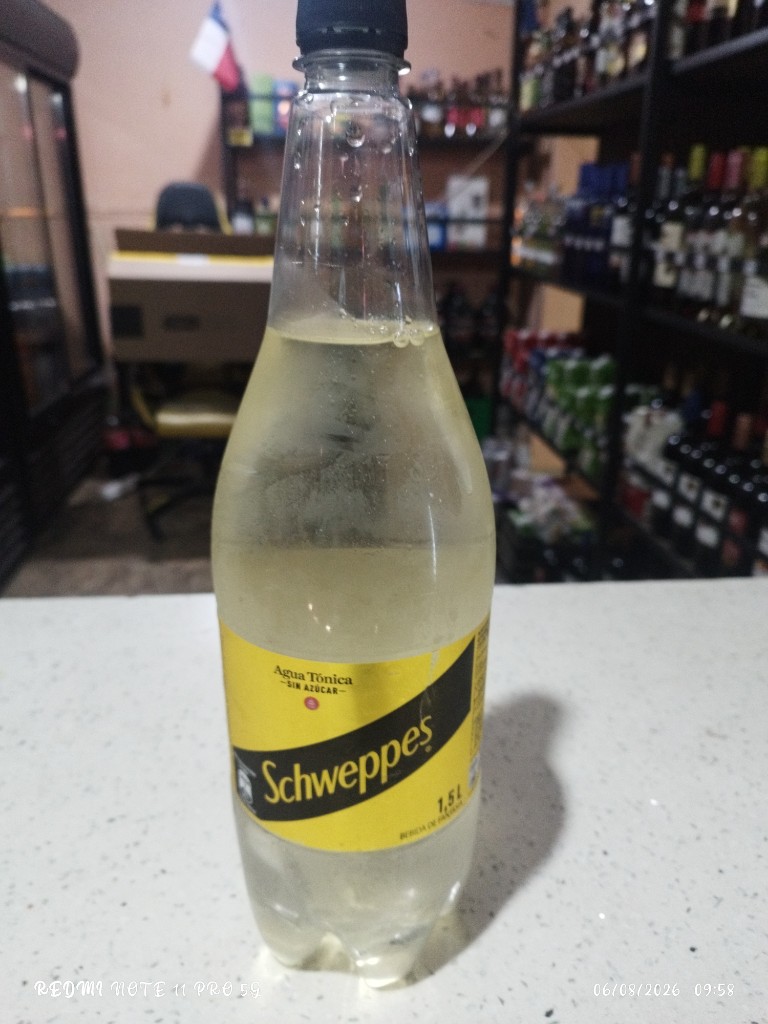 Schweppes agua tonica 1.5L