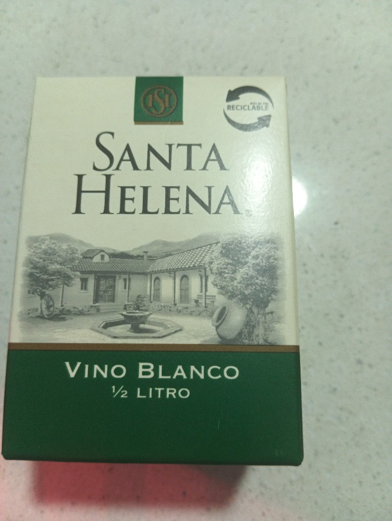 Santa Helena vino blanco 1/2 litro