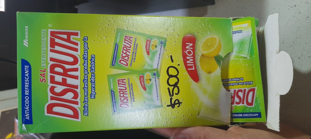 Disfruta Limón sal efervescente
