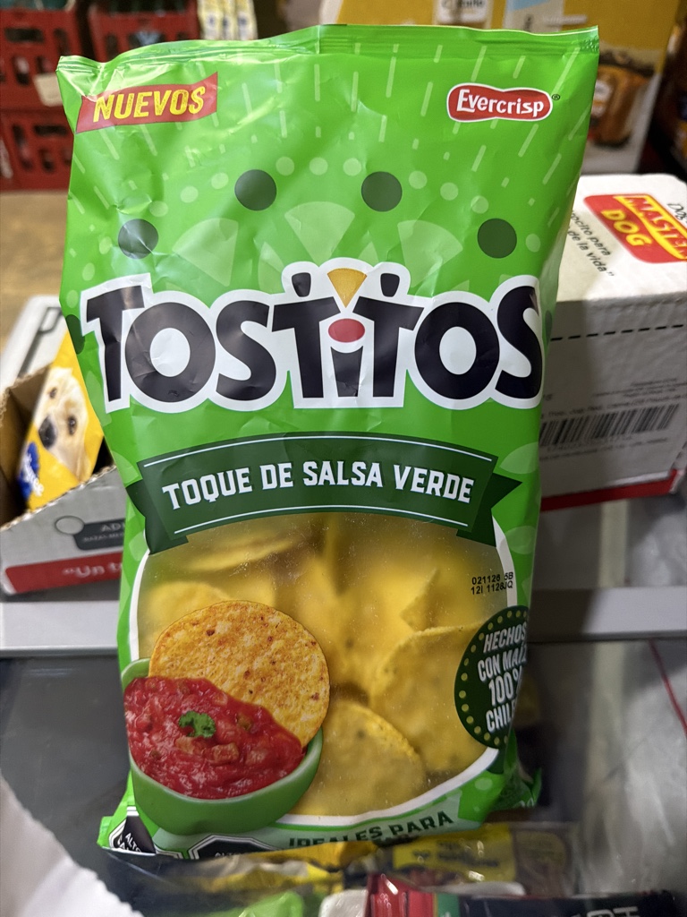 Tostitos toque de salsa verde 200g