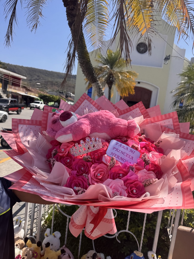 Ramo princesa rosa