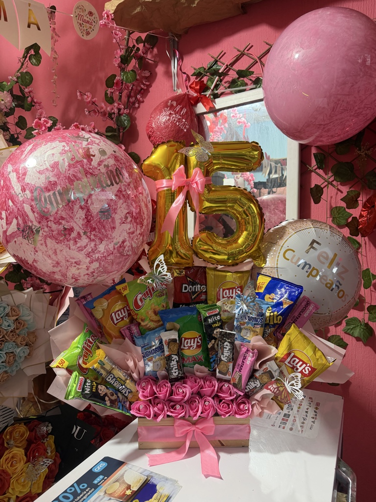 Arreglo 15 cumpleaños