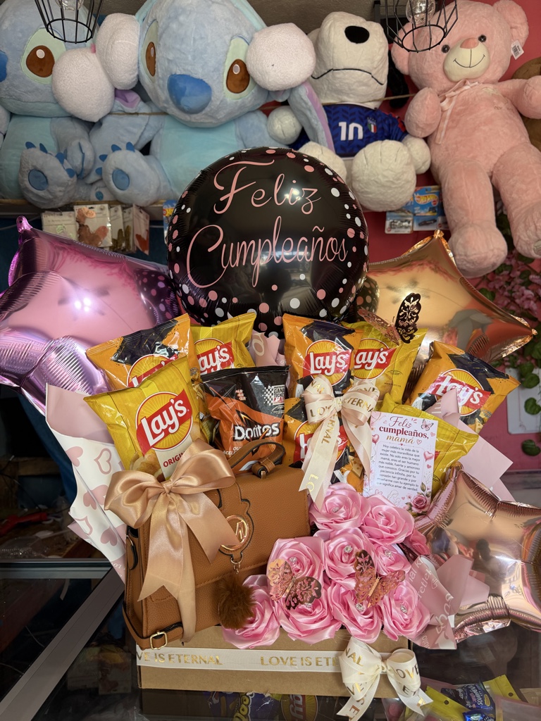 Arreglo cumpleaños con globos