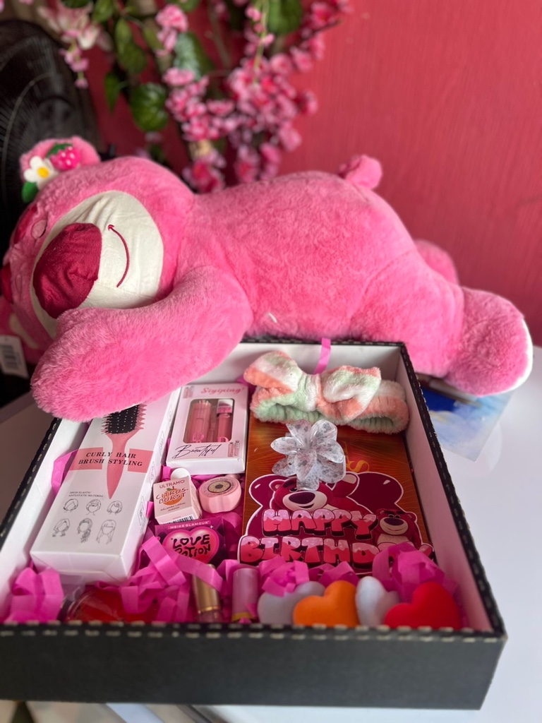 Set regalo oso rosa