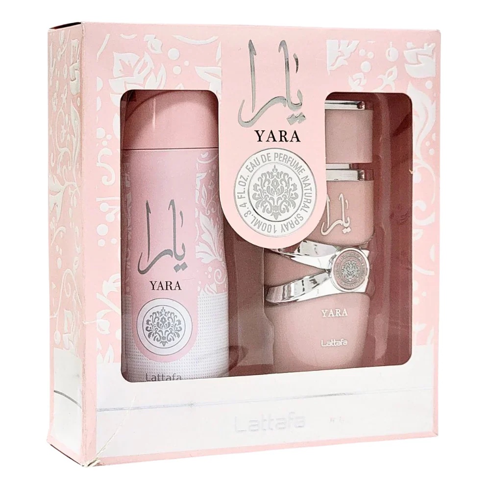 Lattafa Yara rosa set