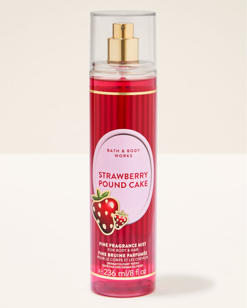 Bath & Body Works Strawberry Pound Cake