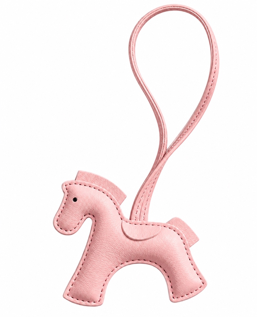 Charm Caballo rosa