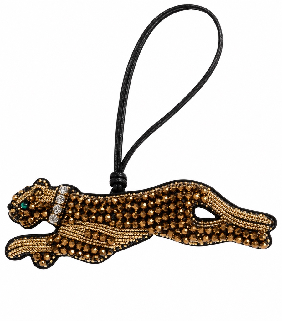 Charm Jaguar Dorado