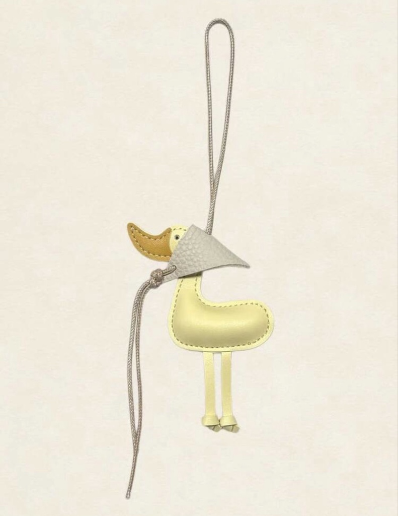 Charms pato beige