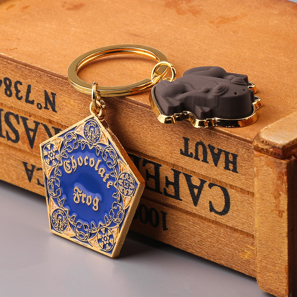 Llavero metálico Chocolate Frog