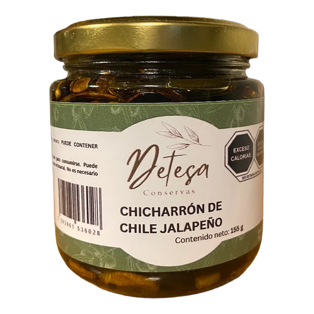 Chicharron de chile jalapeño