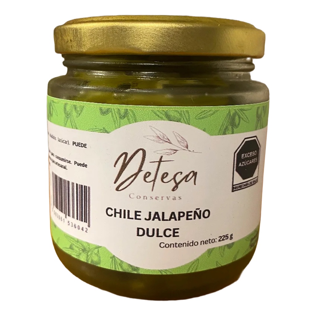 Chile jalapeño dulce