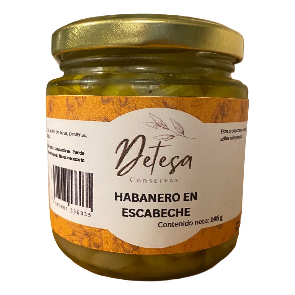 Habanero en escabeche
