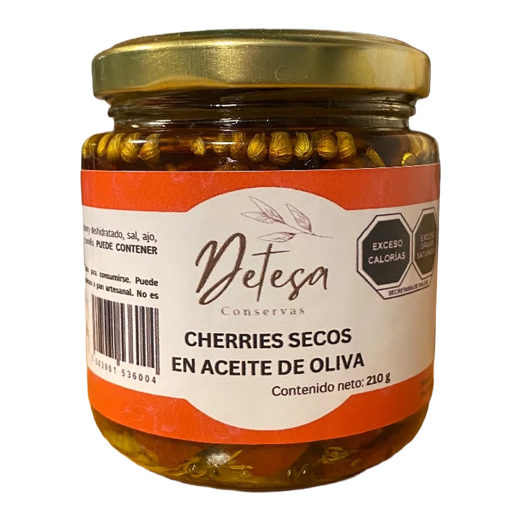 Cherries secos en aceite