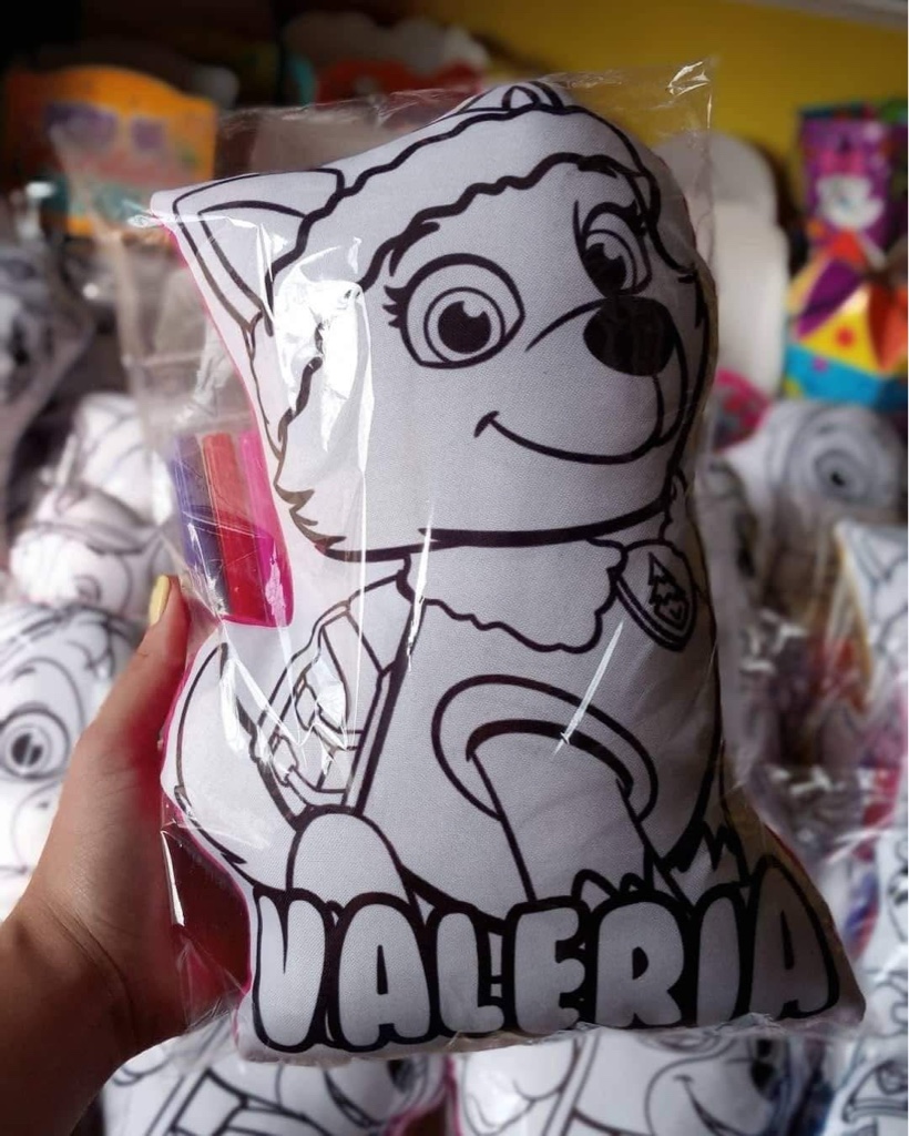 COJÍN FIGURA PARA PINTAR