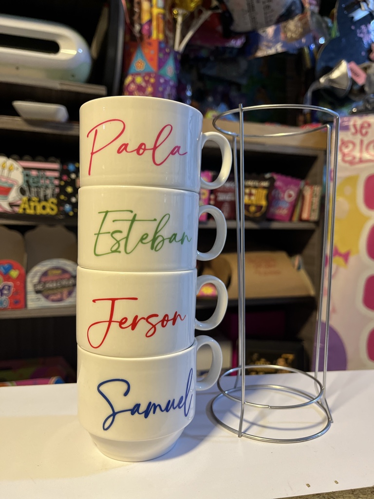 MUGS APILABLES x4