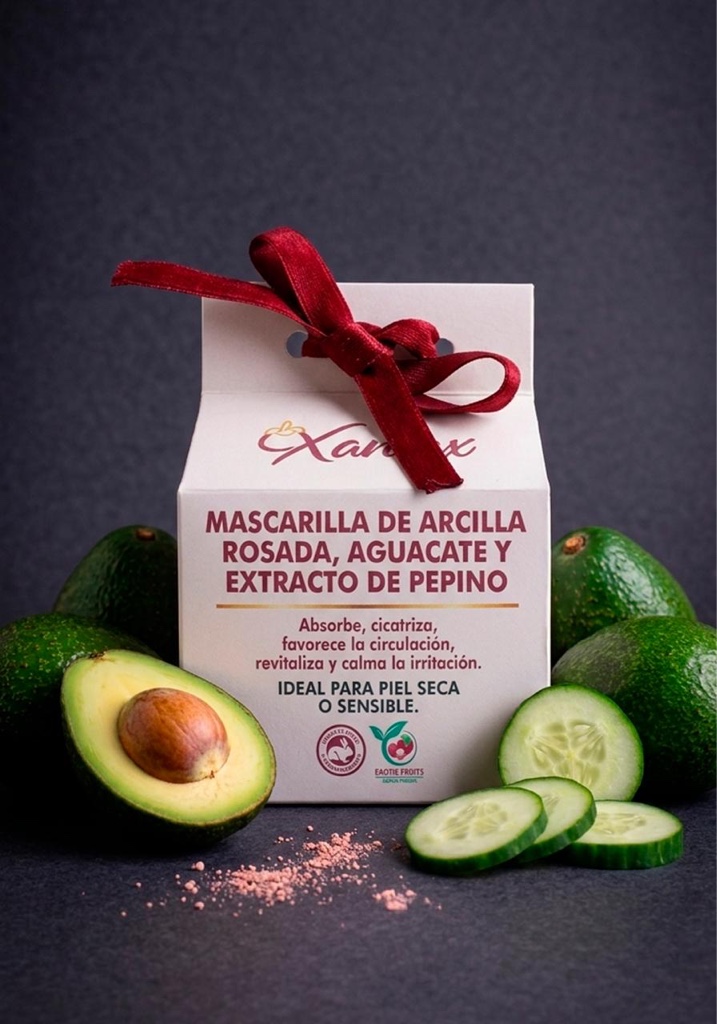 Mascarilla de Arcilla y extracto frutal