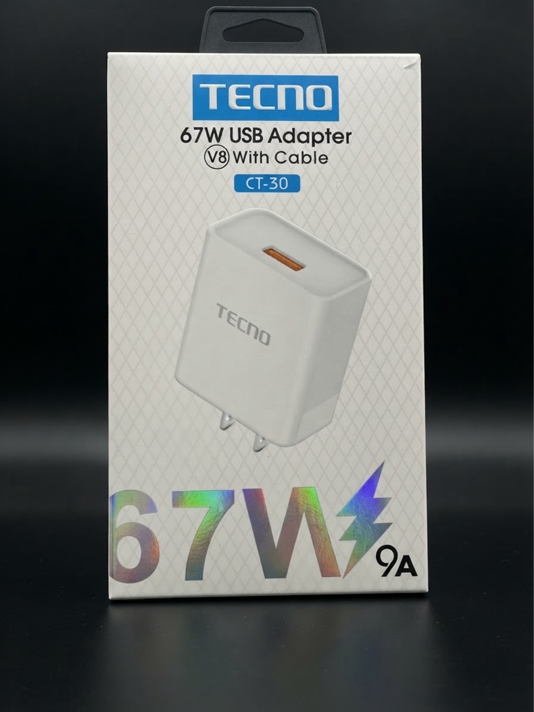 Cargador Tecno/Infinix 67w