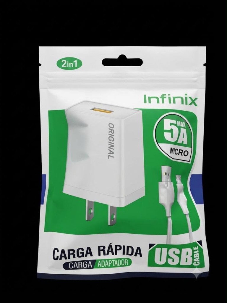 Infinix cargador micro 5A