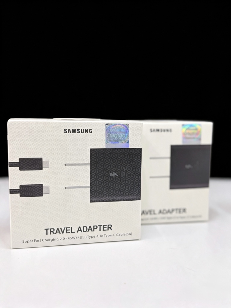 Samsung cargador negro 45W