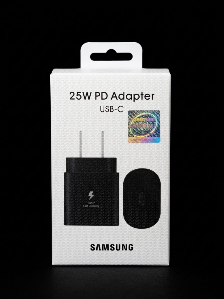 Samsung cargador 25W USB-C negro