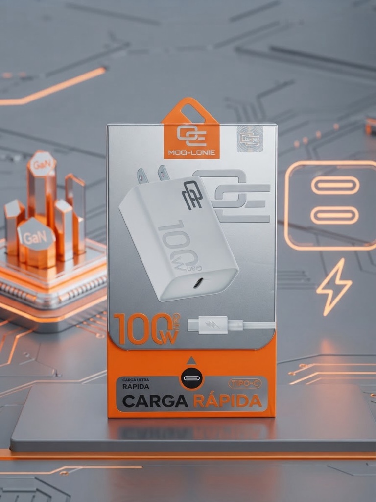 Cargador MOQ-LONIE de 100w C/c