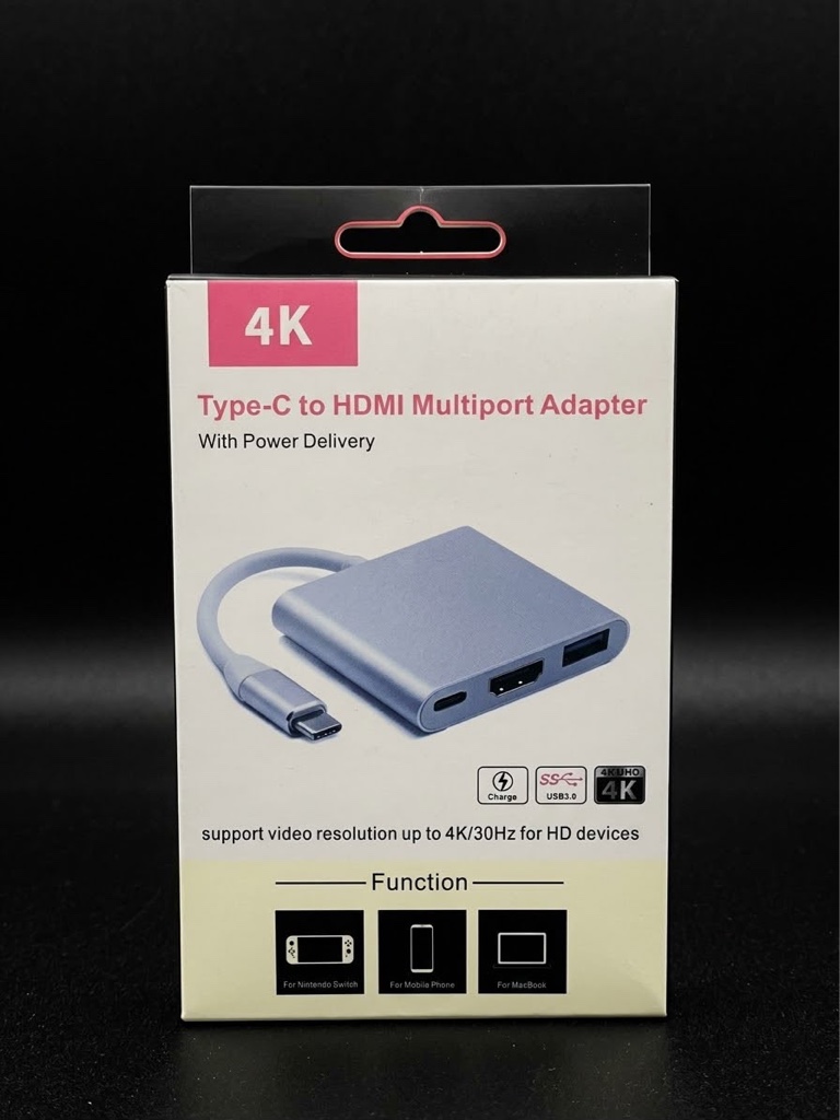 Adaptador multinacional 4K