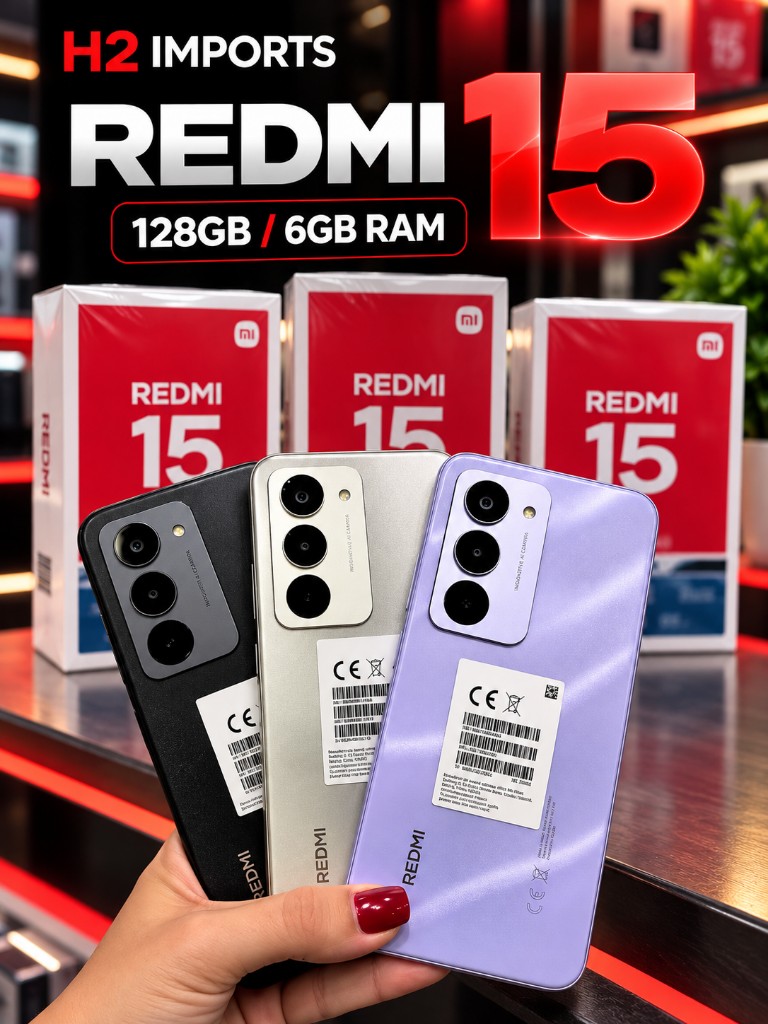 Celular redmi 15 128/6