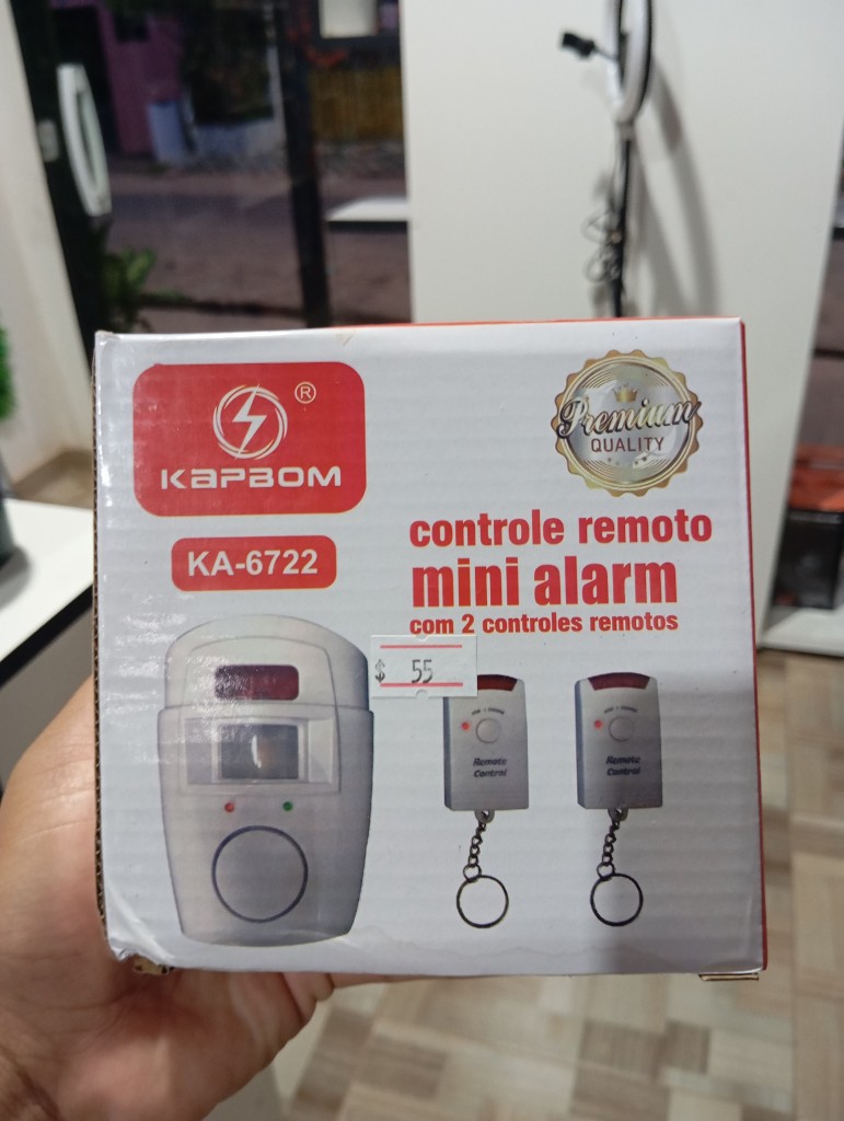 Kapbom mini alarm KA-6722 branco