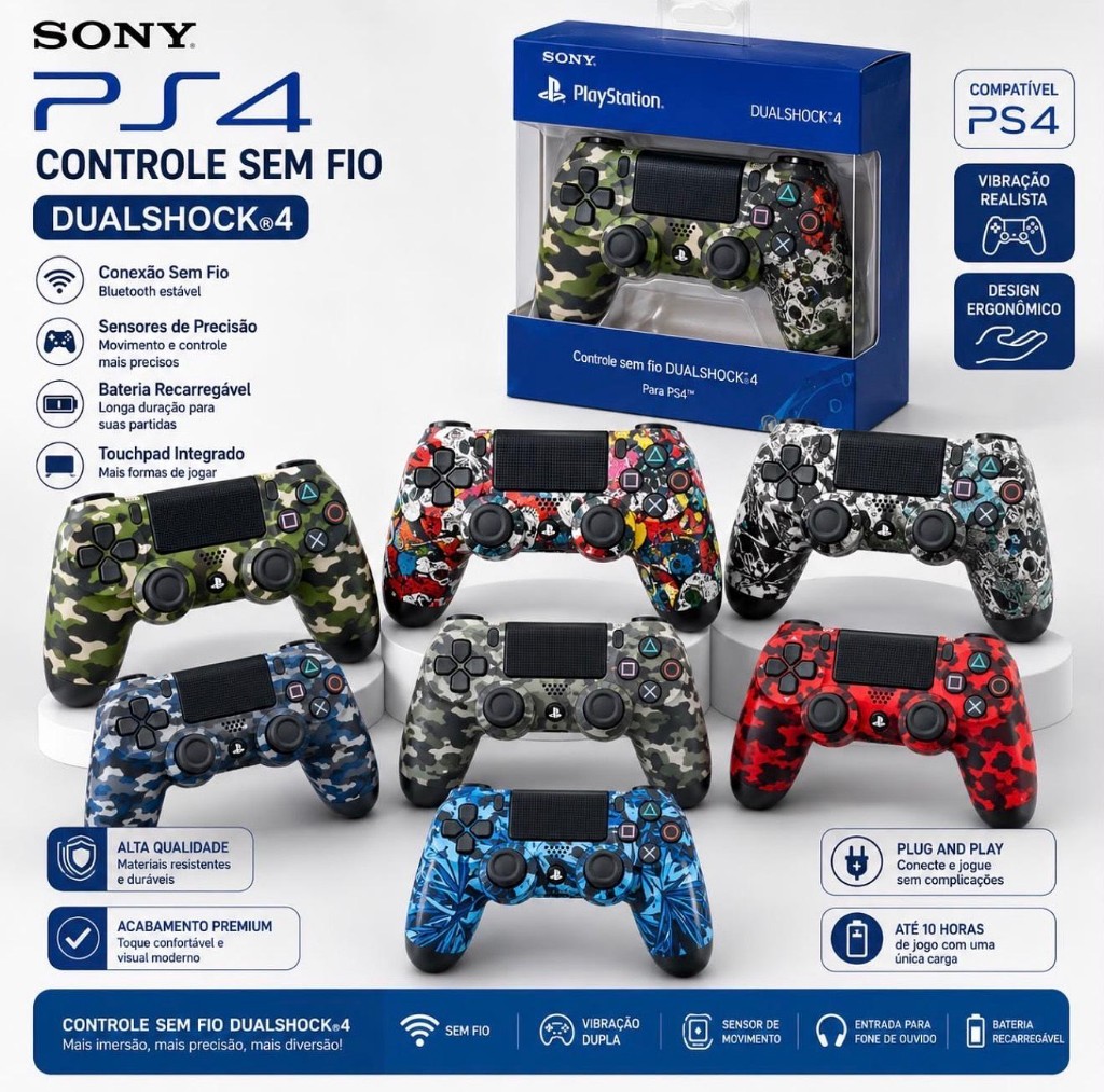 Controle Ps4 Sony