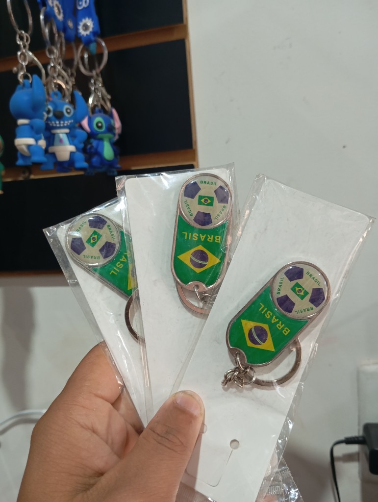 Chaveiro Brasil verde