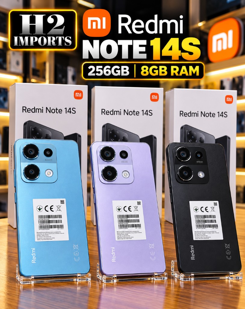 Celular note 14s 256/8 gb