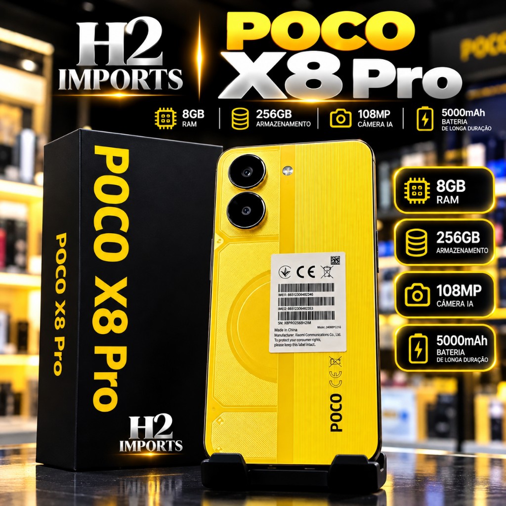 Celular poco x8 pro 256/8 5g