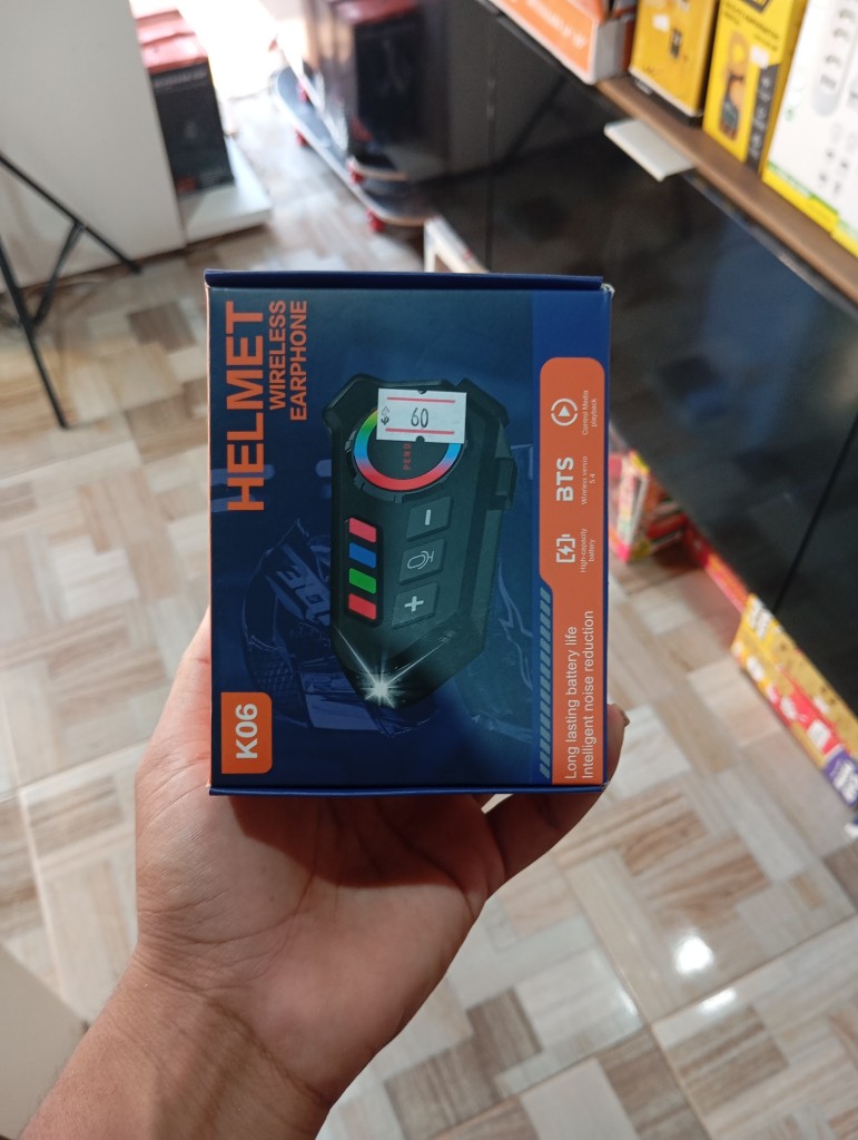 Fone de ouvido para capacete