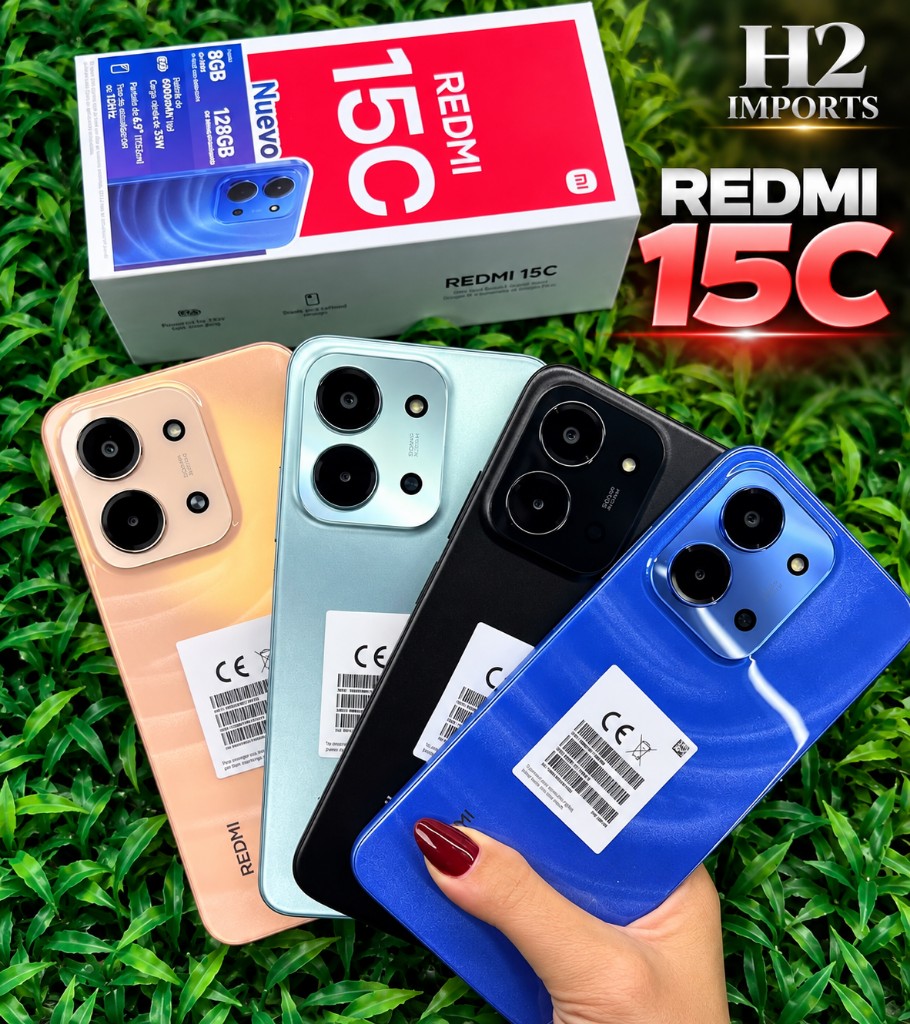 Celular redmi 15c 256/8 GB