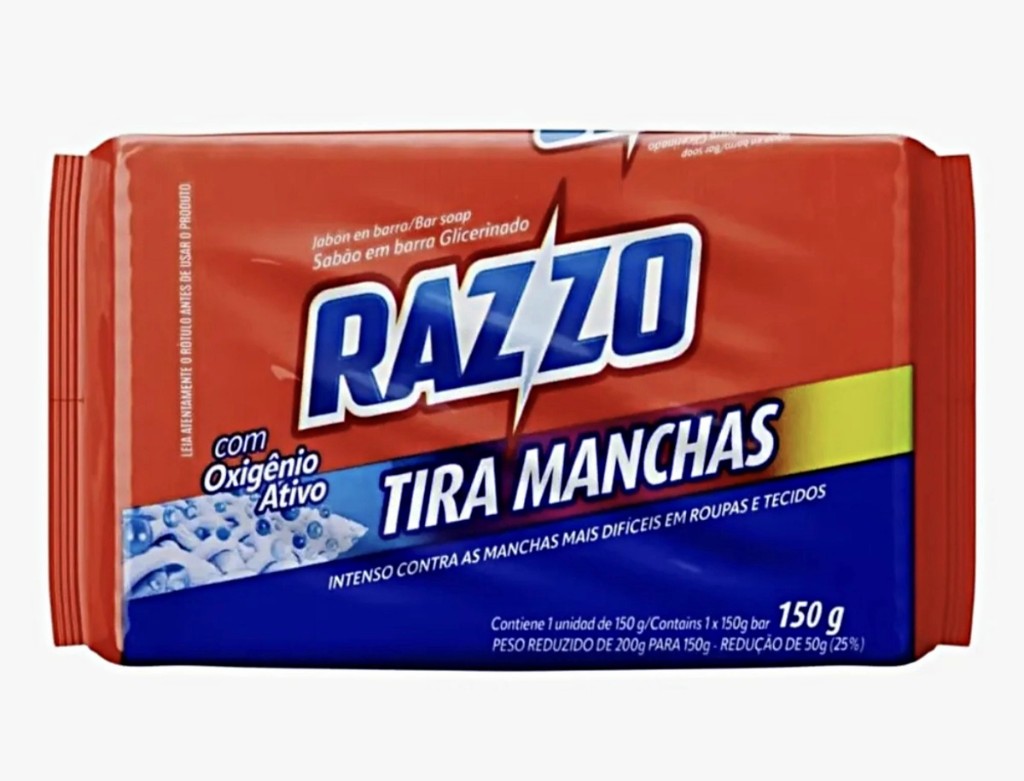 Jabon razzo quita manchas