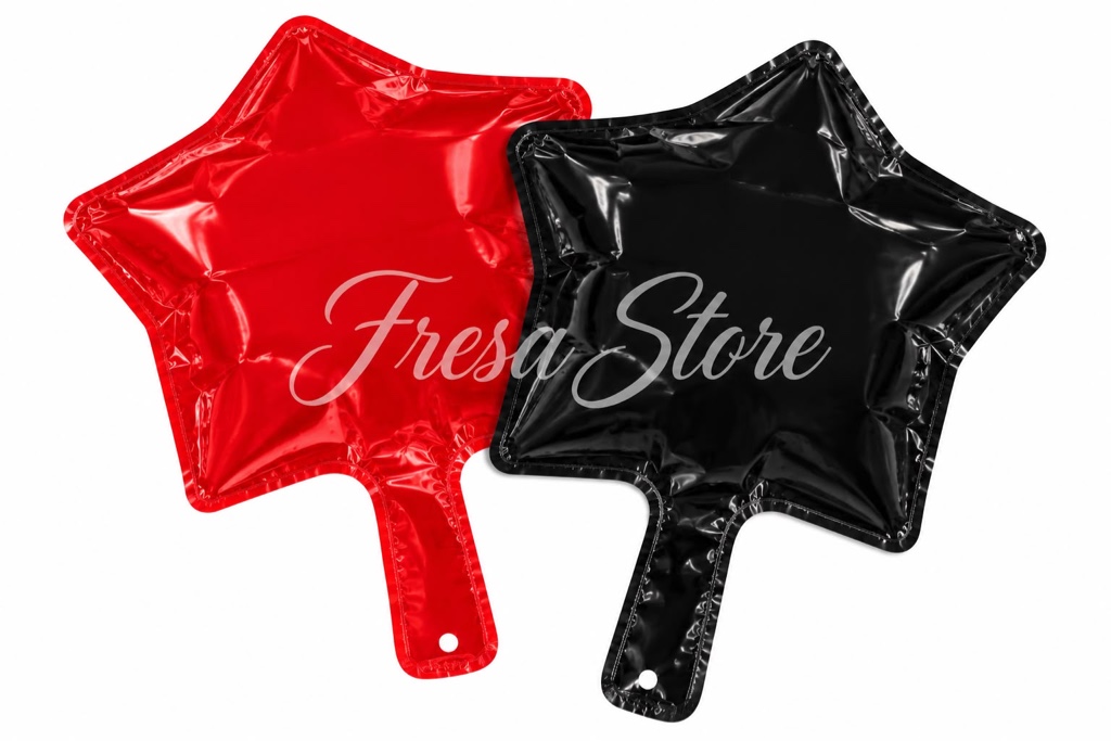 Globos cocadas negro y rojo