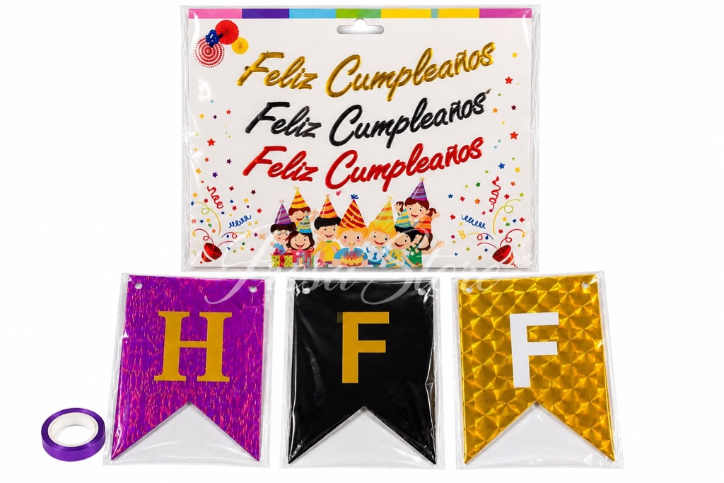 Banderín de cumpleaños