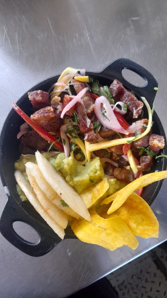 Ceviche de chicharrón
