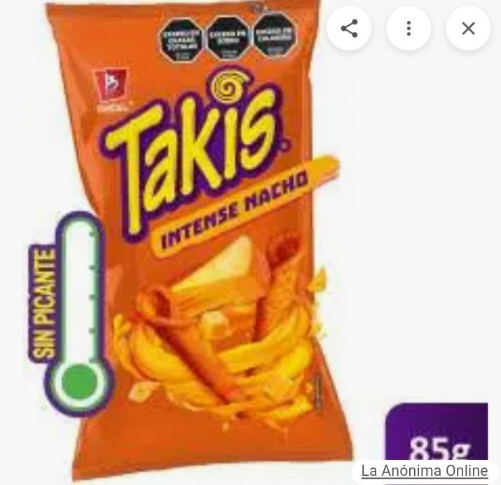 TAKIS INTENSE NACHO 85g