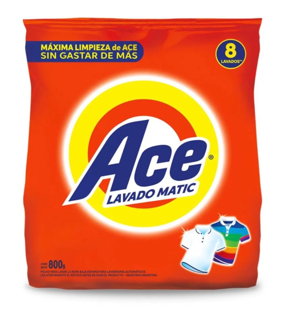 ace jabon en polvo matic 400g